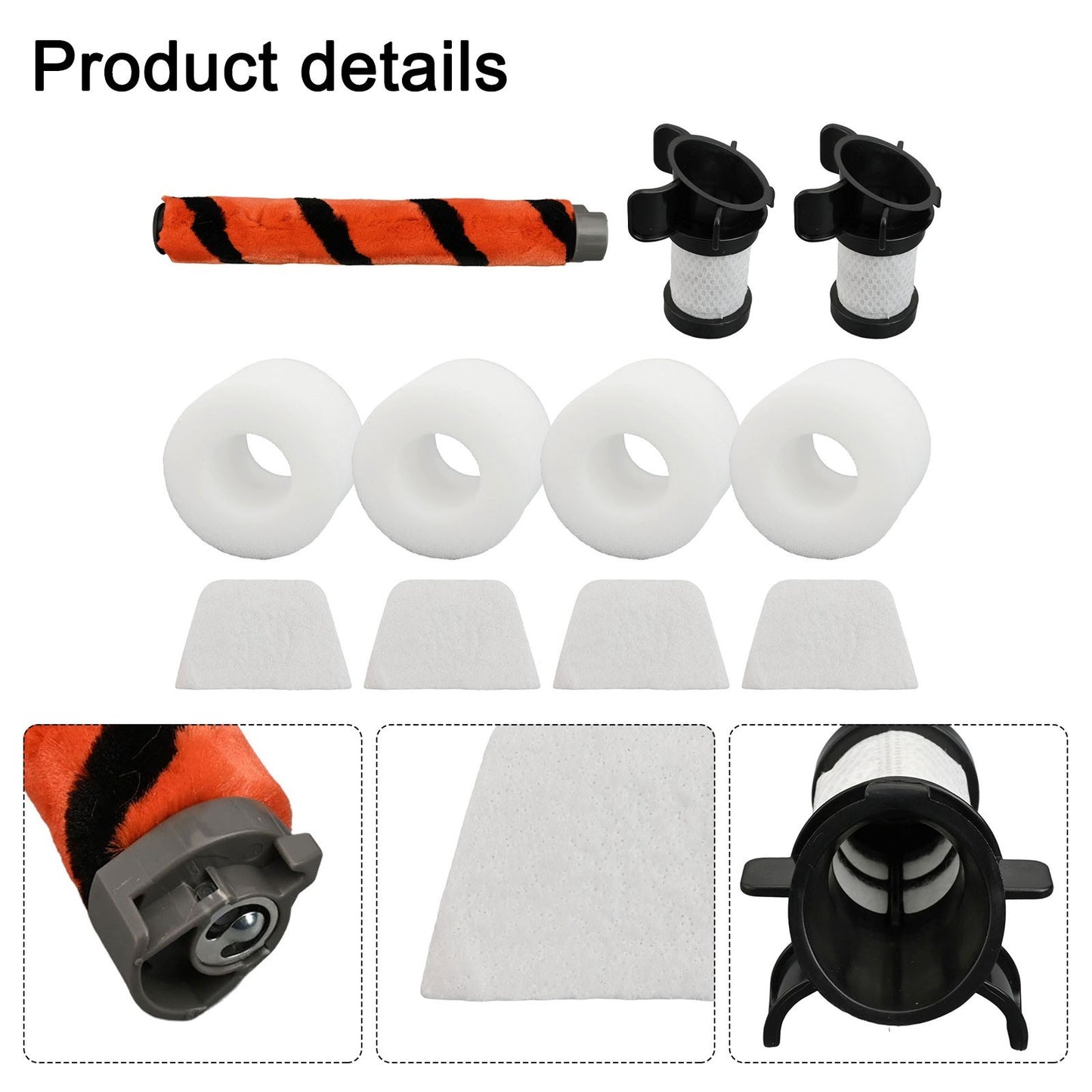 For Shark Vacuum Cleaner Brush Rollers for DuoClean Models IF200UKT IF200 IF250