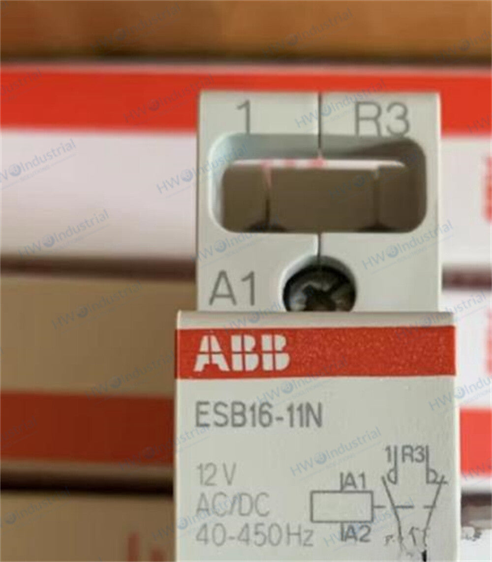 1/Piece ESB16-11N-14 Coil Voltage 12VAC/DC ABB Building Contactor