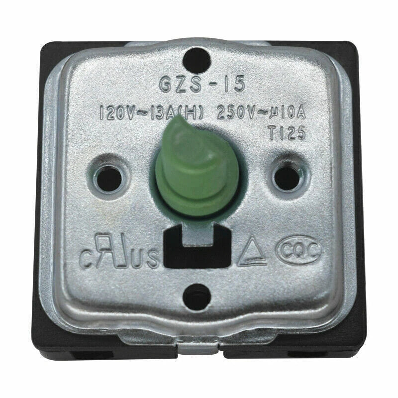 YONG JIANG GZS-15 Electric Heater Rotary Switch 3-gear 120V~13A(H) 250V~u10A