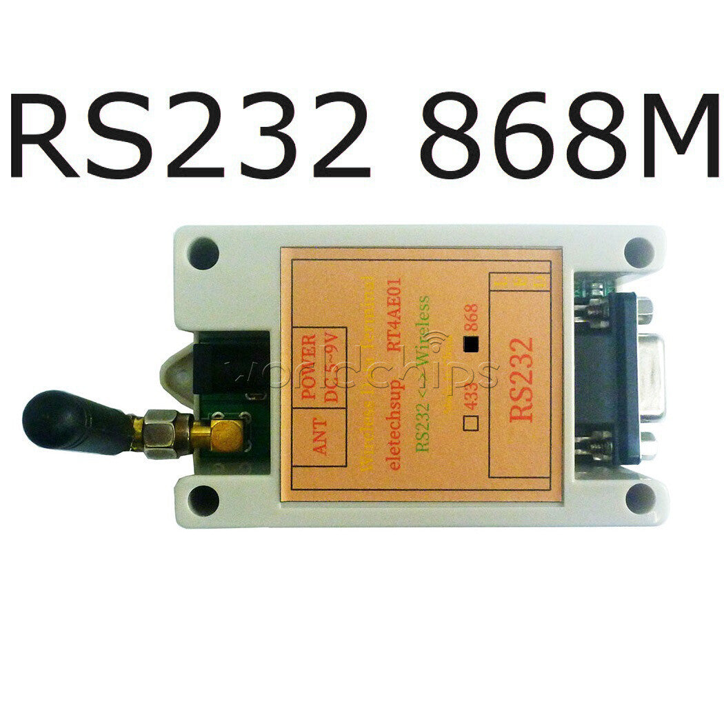 RS485 RS232 Wireless Transceiver 433M 868M Serial Data Transmission Module
