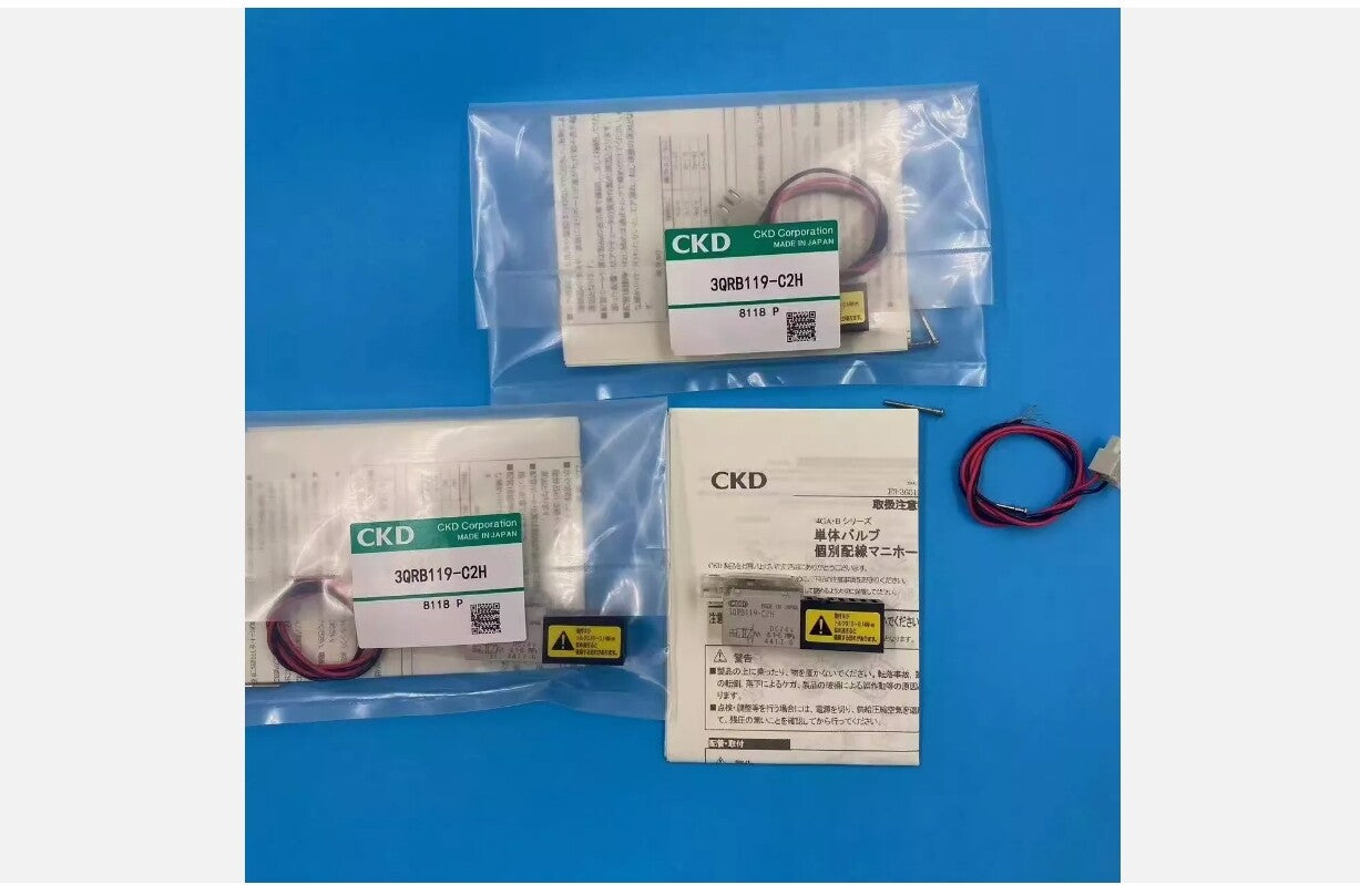 1Pcs  CKD 3QRB119-C2H solenoid valve DC24V Fast delivery Quality Assurance
