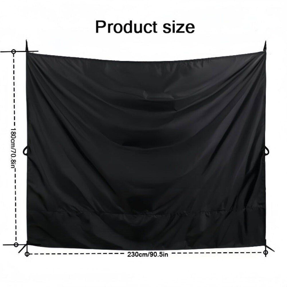 Camper Door Curtain Gentle Breeze Allowance Light Brightness Variation