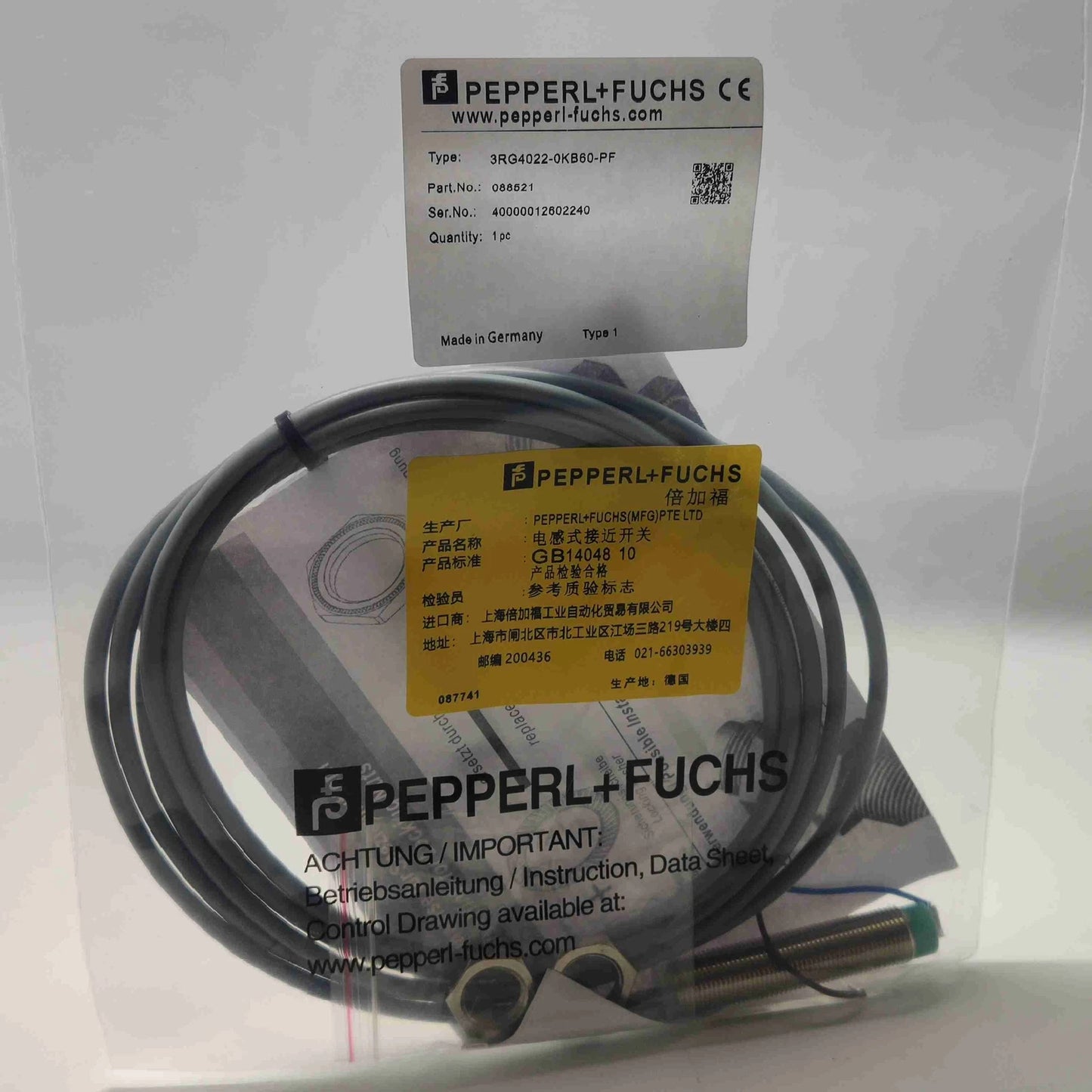 1PC  sensor  3RG4022-0KB60-PF #P