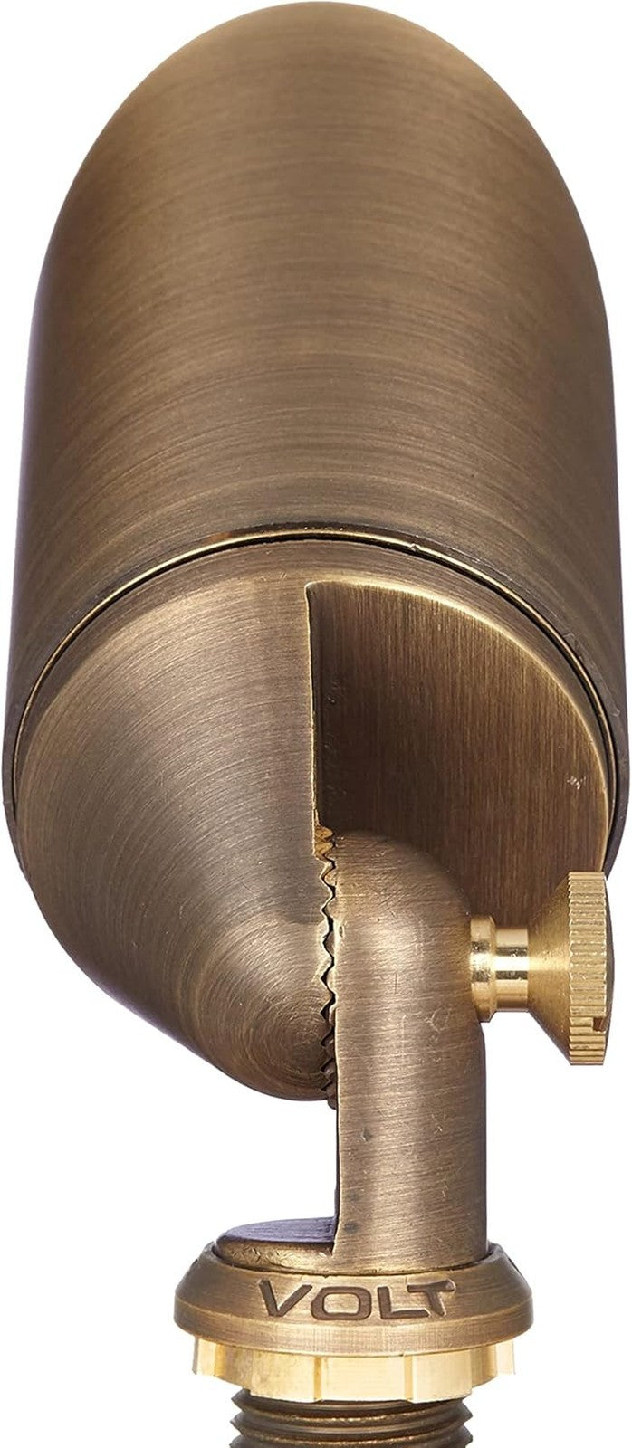 12V Cast Brass Outdoor Spotlight, Top Dog - Bronze, for Landscape Lighting