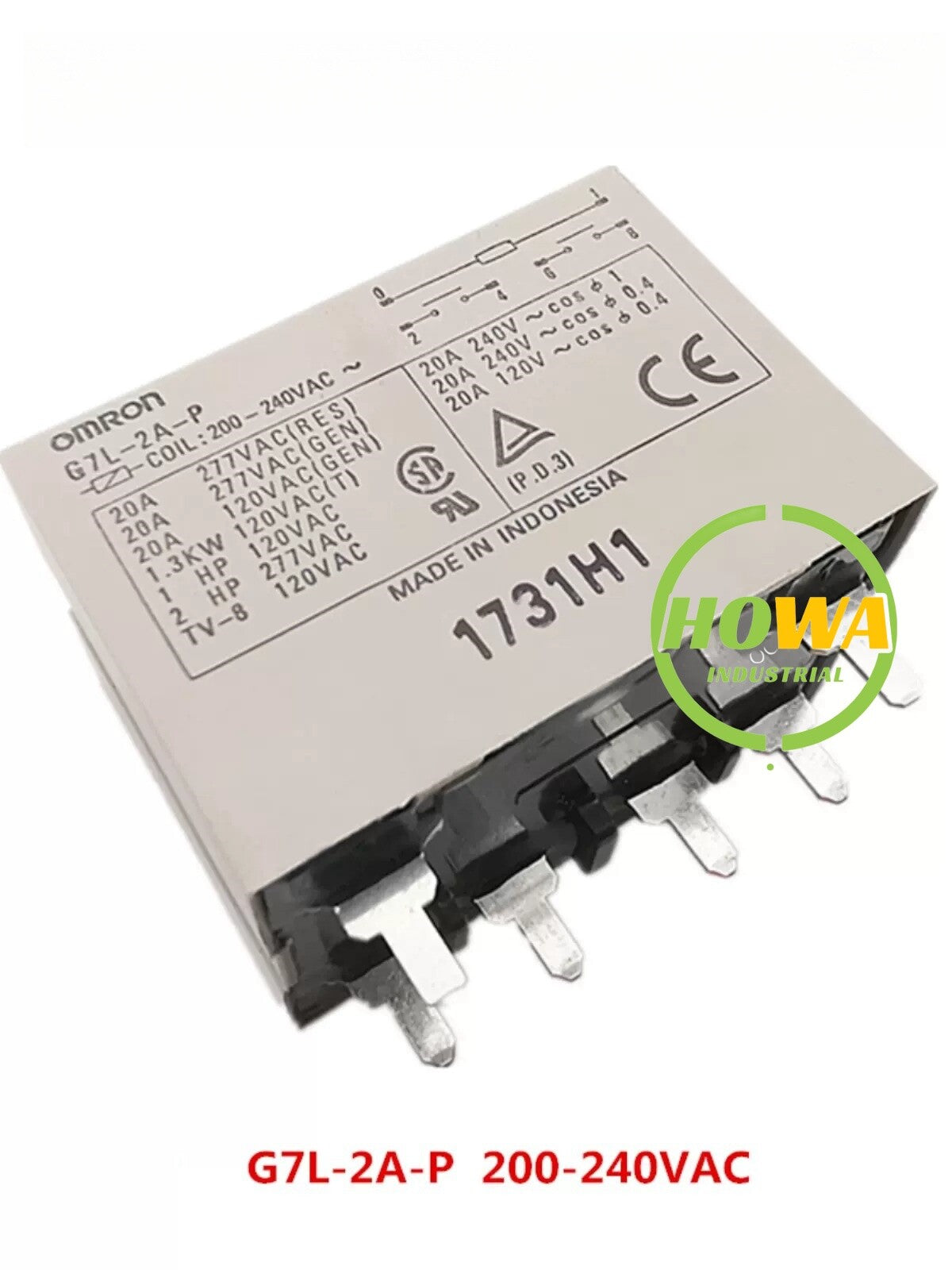 1/piece Omron G7L-2A-P 110VAC 220VAC High Current Power Electromagnetic Relay