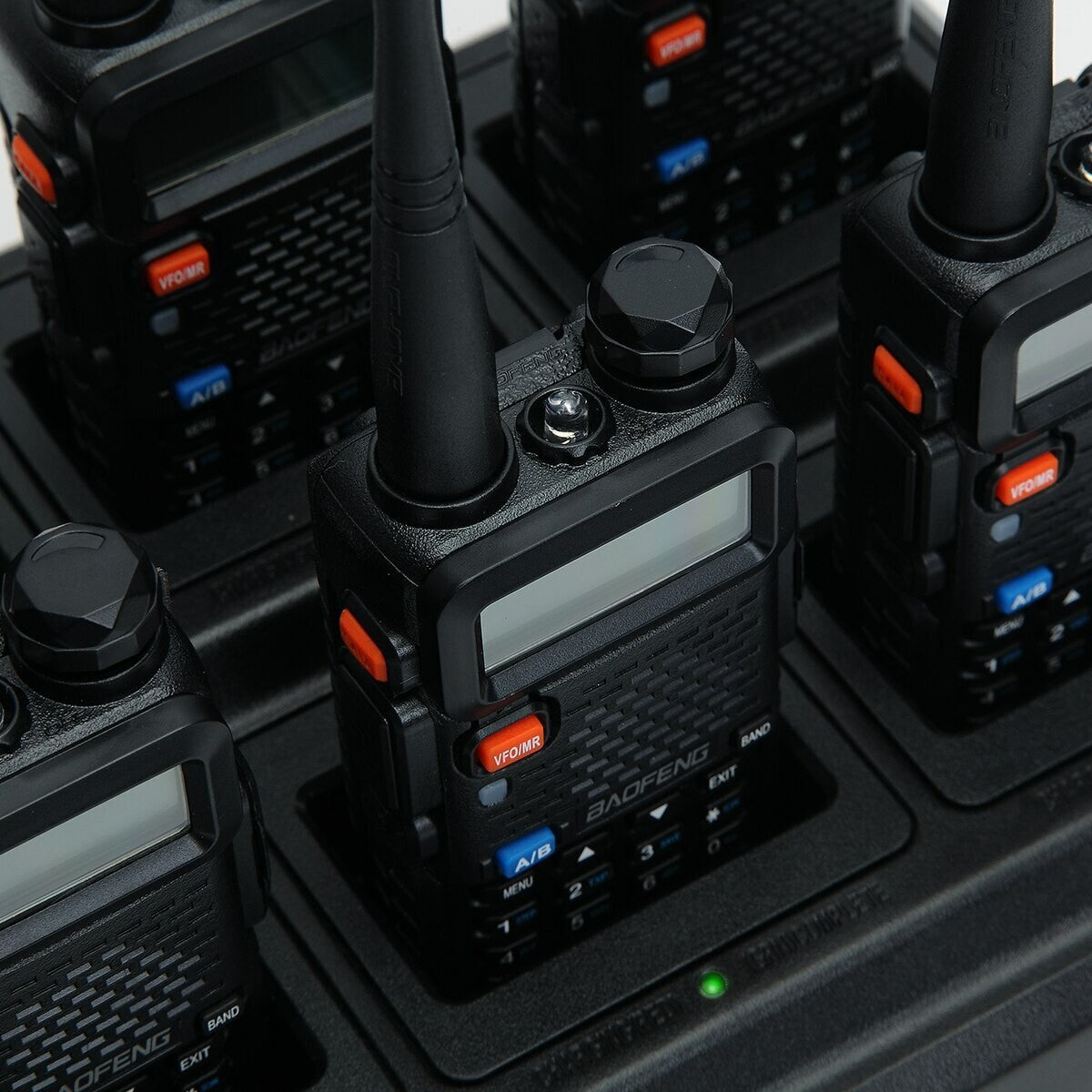 Baofeng Six Way Multi Unit Charger Two Way Radio Charger Station for BF UV-5R