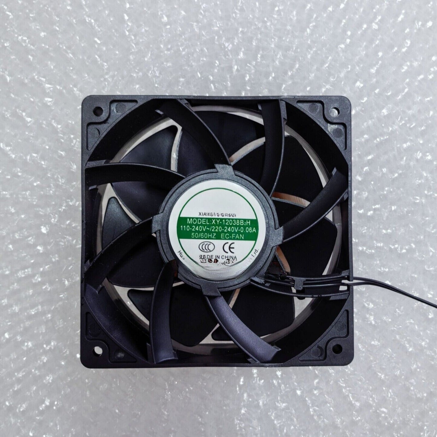1 PCS XIANGYU GROUP Fan XY-12038B2H 110-240V 12CM EC-FAN 2 wire cooling fan