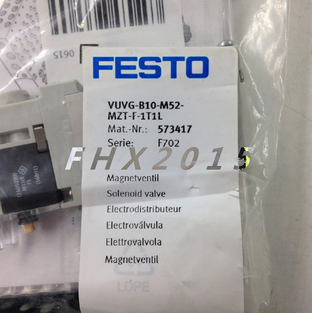 FESTO solenoid valve VUVG-B10-M52-MZT-F-1T1L ZL8 #P