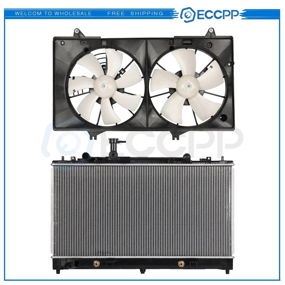 Electric Radiator Cooling Fan Kit For 2003 2004 2005 2006 2007 2008 Mazda 6