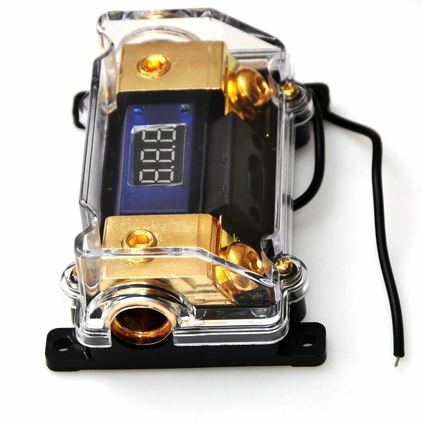 Auto Car Audio Overload Protector LED Voltage Display ANL Dist Block Fuse Holder