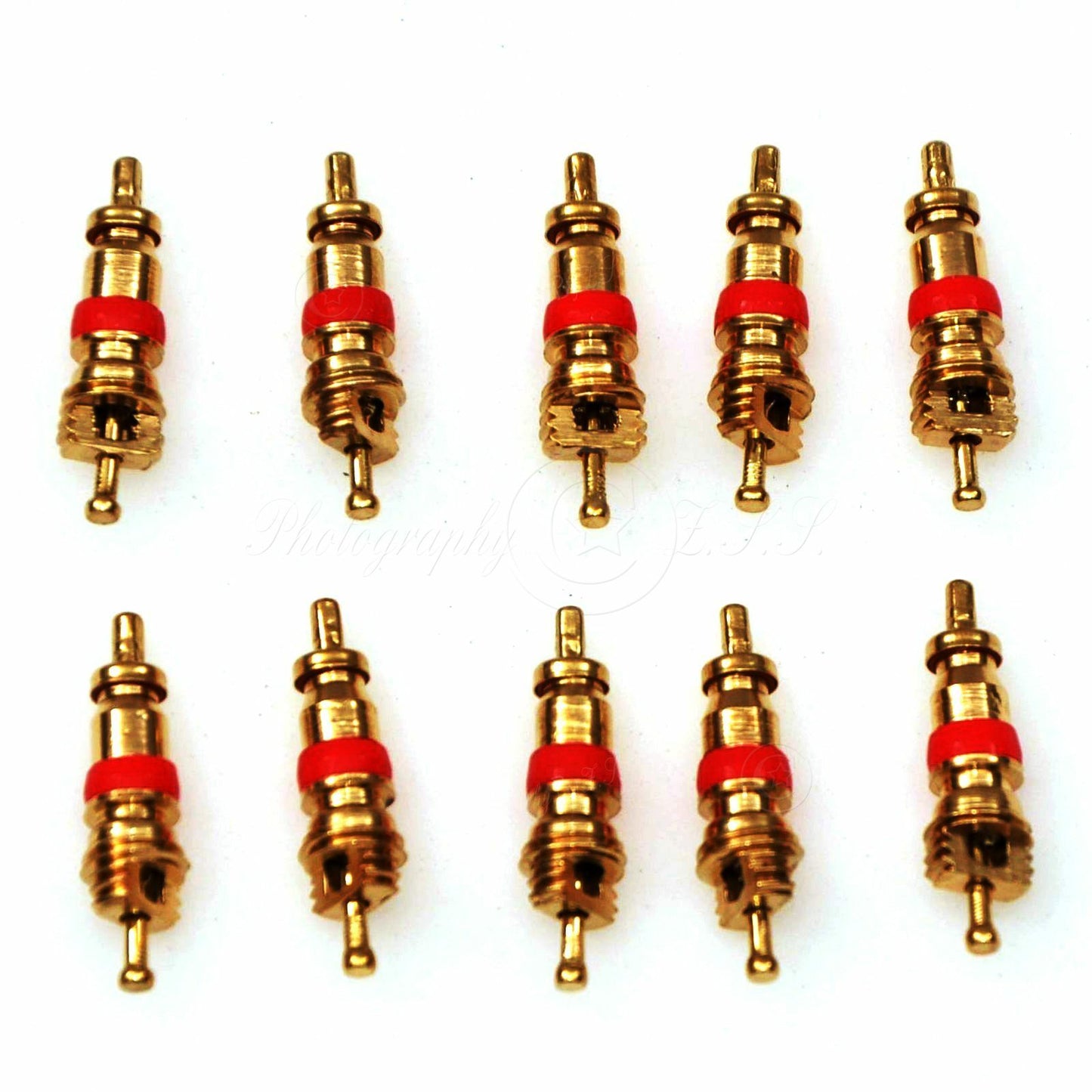 10x American Bike Valve Core+Wrench+Caps for Bicycle Inner Tube Repair Tools Set