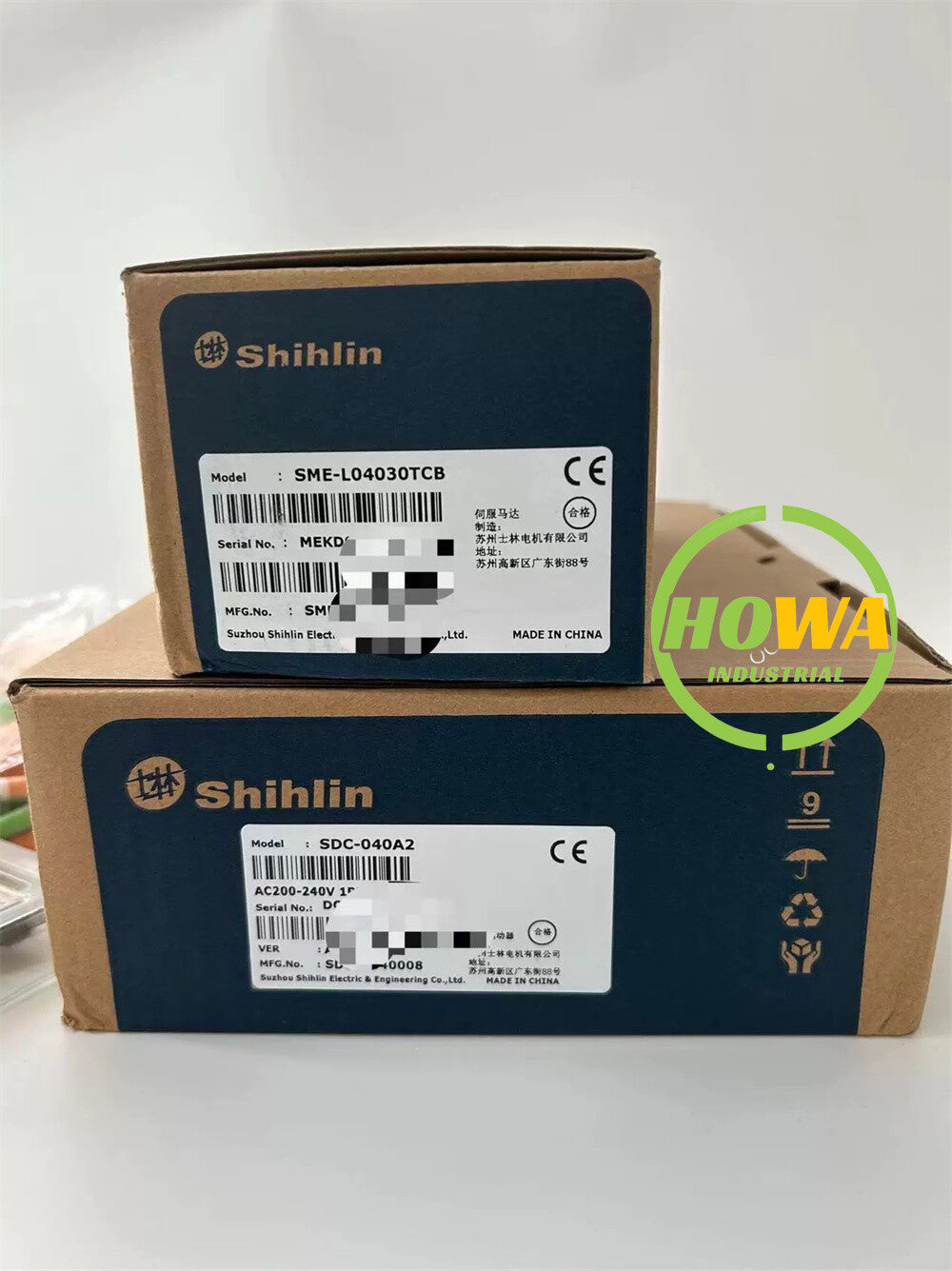 1/piece  Shihlin Servo Driver SDC-040A2 + Motor SME-L04030TCB