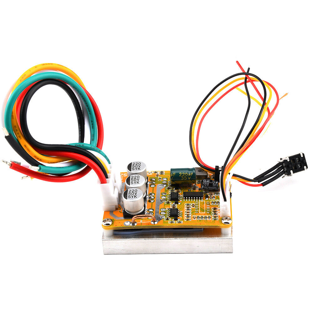 DC 5V-35V 15A 350W BLDC Wide Voltage 3-phase Brushless w/ Hall Driver Controller
