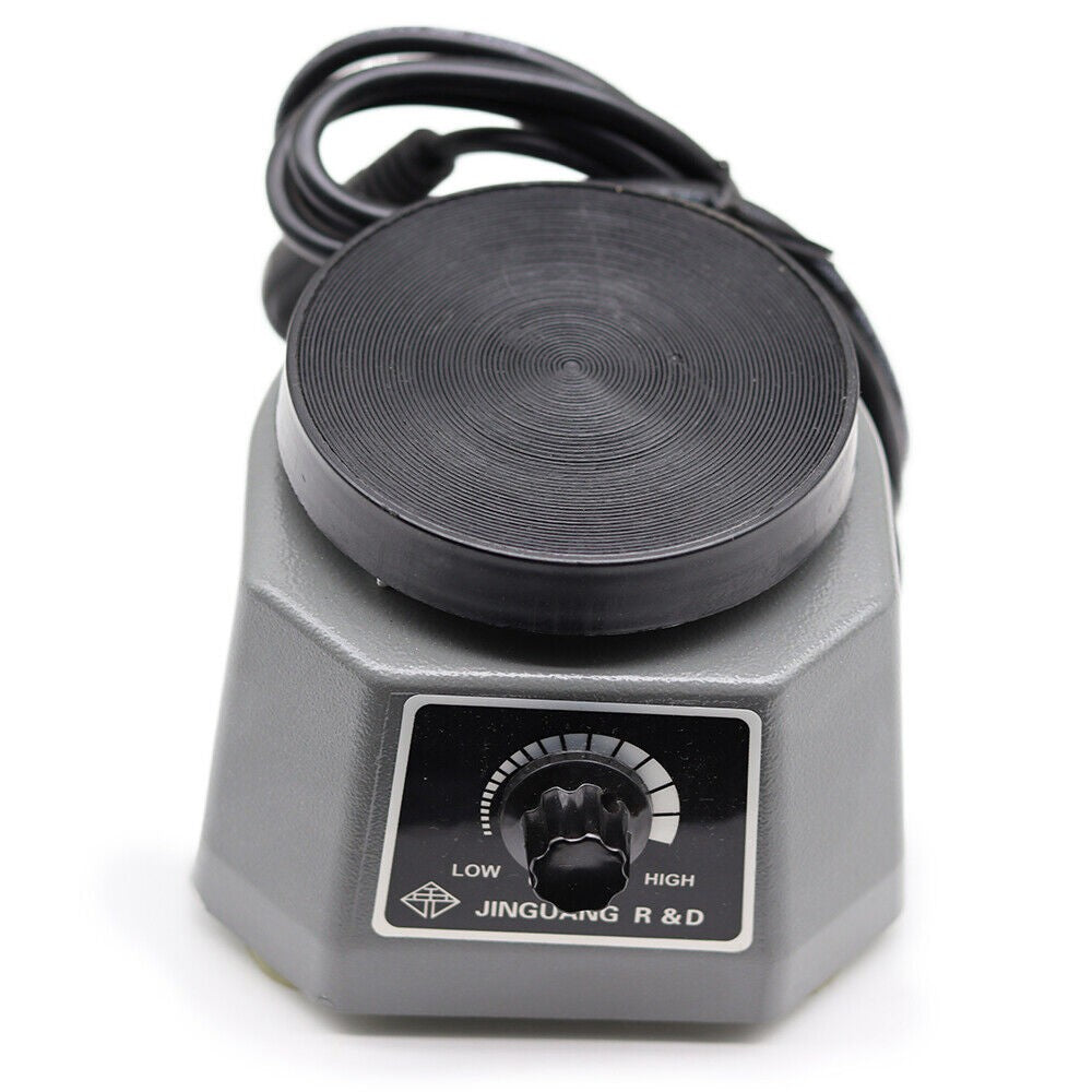 Dental Plaster Vibrator Gypsum Mixing Machine Dental Lab Equipment 4'' Round