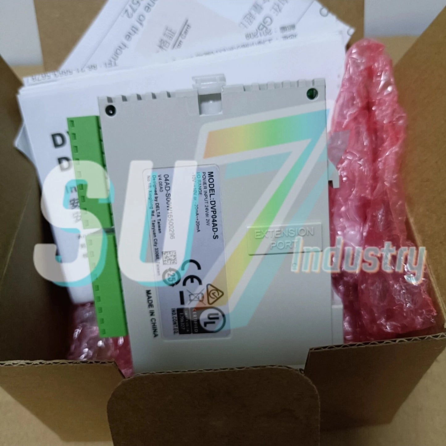 DELTA DVP04AD-S PLC Module# 1pcs    In Box