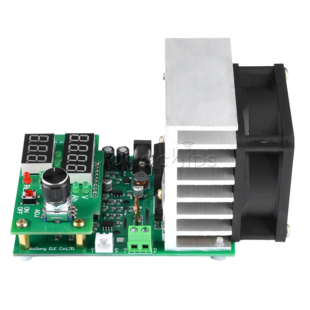60W 110W Constant Current Electronic Load Discharge Battery Capacity Tester 30V