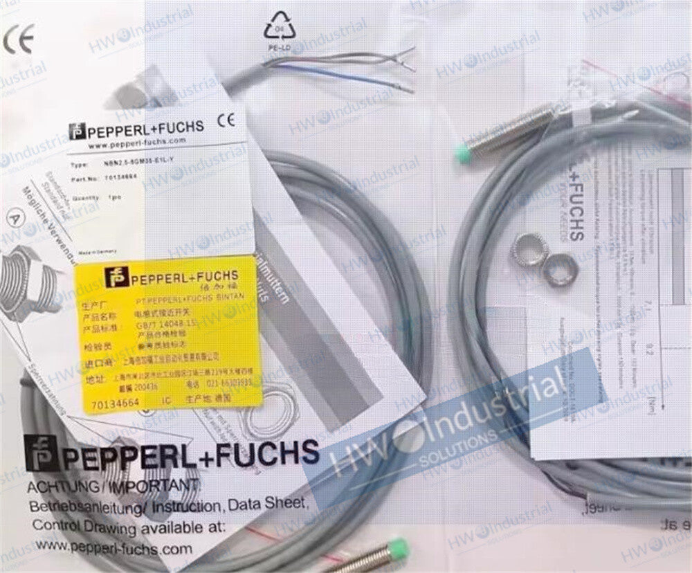 1/piece NBN2.5-8GM35-E1L-Y Inductive Sensor for P+ F Proximity Switch