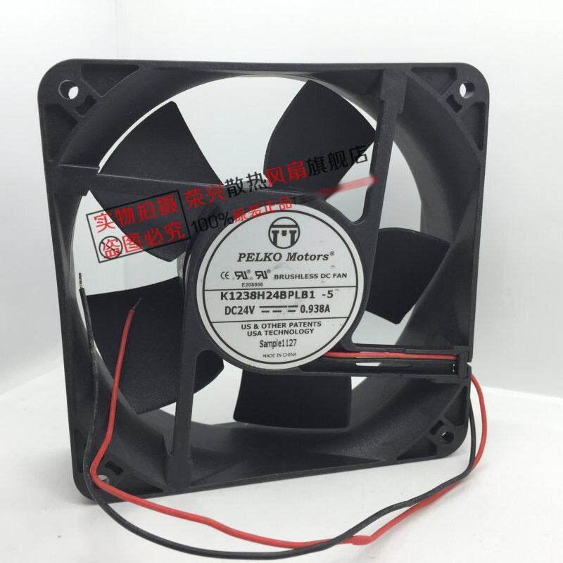 PELKO K1238H24BPLB1-5 12038 24V 0.938A high speed cooling fan