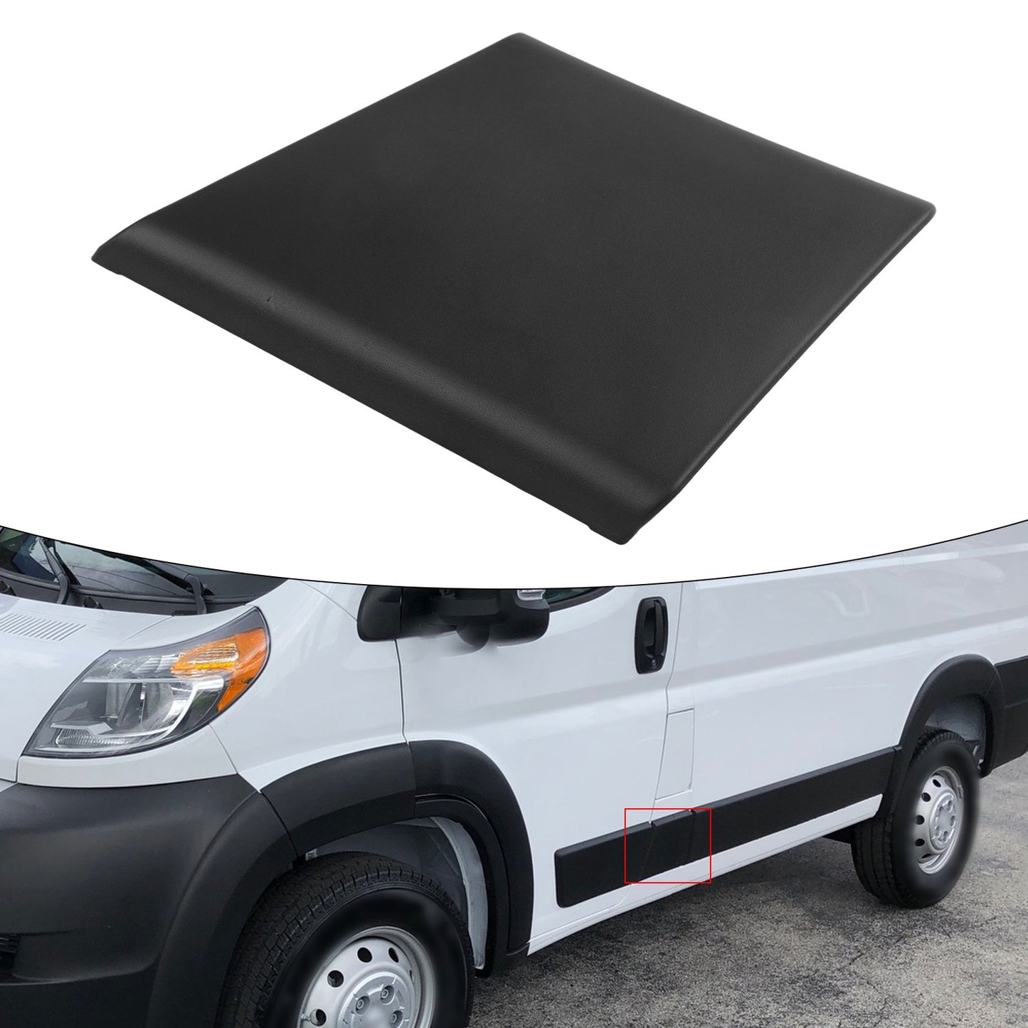 Left Front Side Body Trim Molding for Ram For Promaster 1500 3500 2019 2024