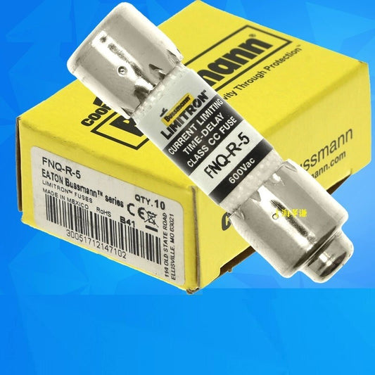 10pcs EATON Bussmann Limitron Fuse FNQ-R-5 FNQR5 FNQ-R-5A 5A  free ship