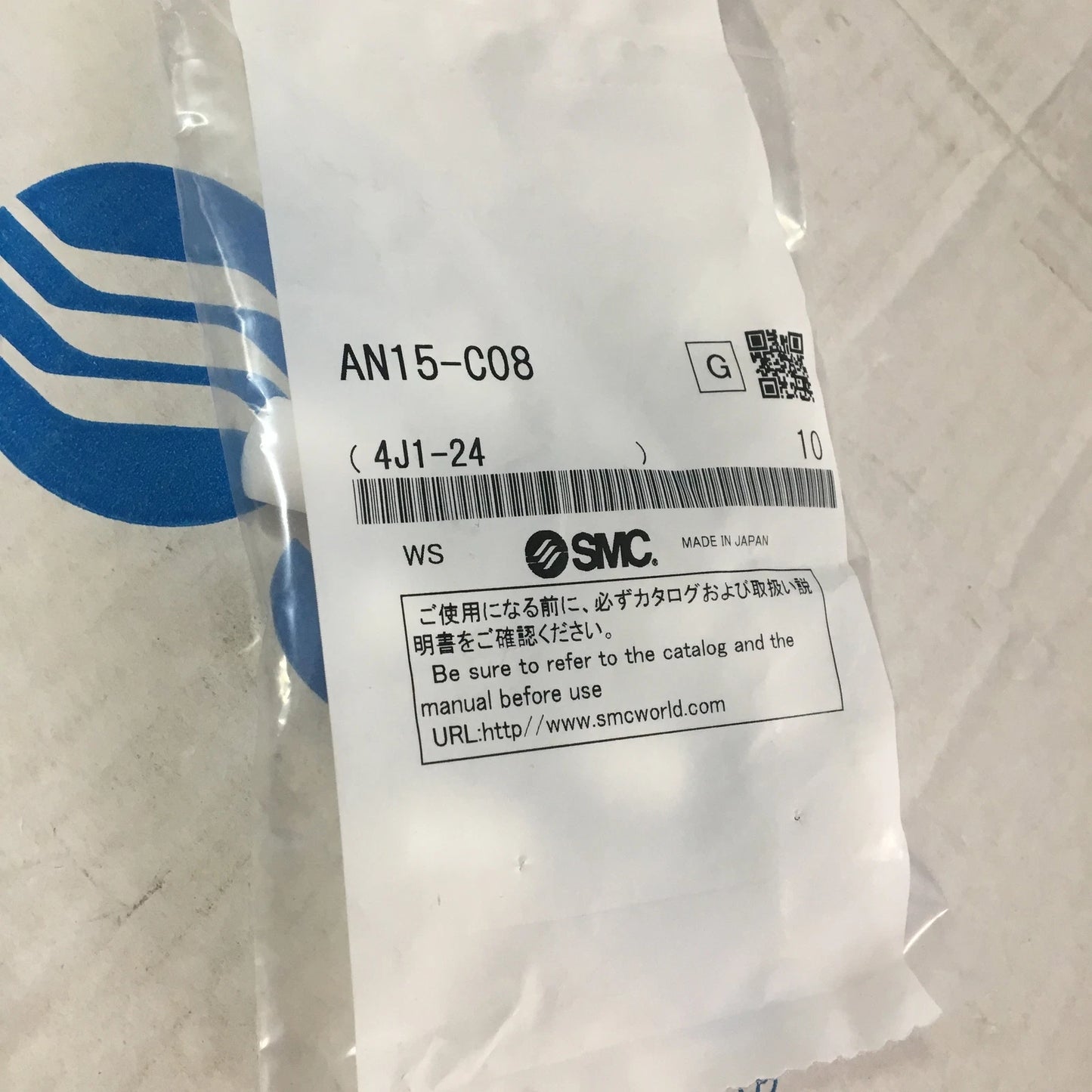10pc  SMC AN15-C08 Quick Change Connector Silencer spot stock  #P