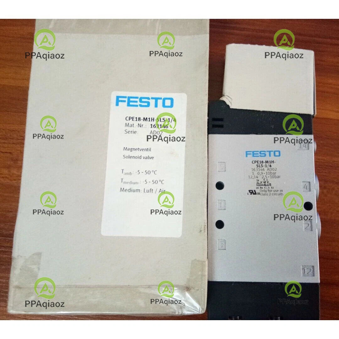 1PC  Festo CPE18-M1H-5LS-1/4 163146 Solenoid Valve Free Shipping