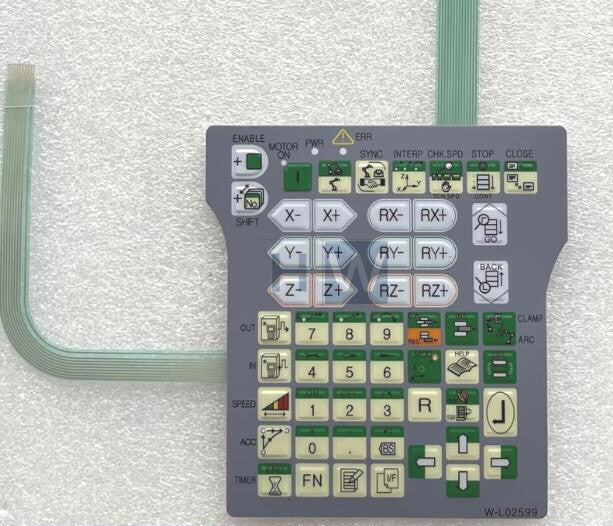 1Pc For OTC Robot FD-V6 V6L FD-B4 B4L Teaching Pendant W-L02140 TouchPad + Film