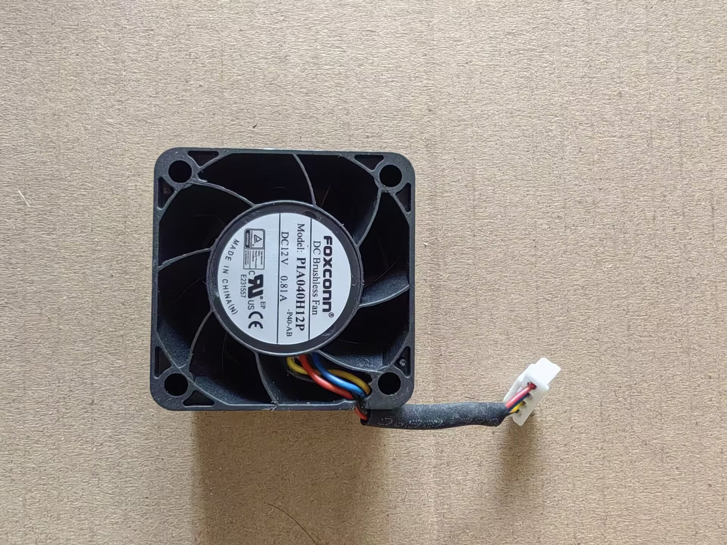 1/piece FOXCONN PIA040H12P 4028 12V 0.81A 4CM PWM Speed Regulation Cooling Fan