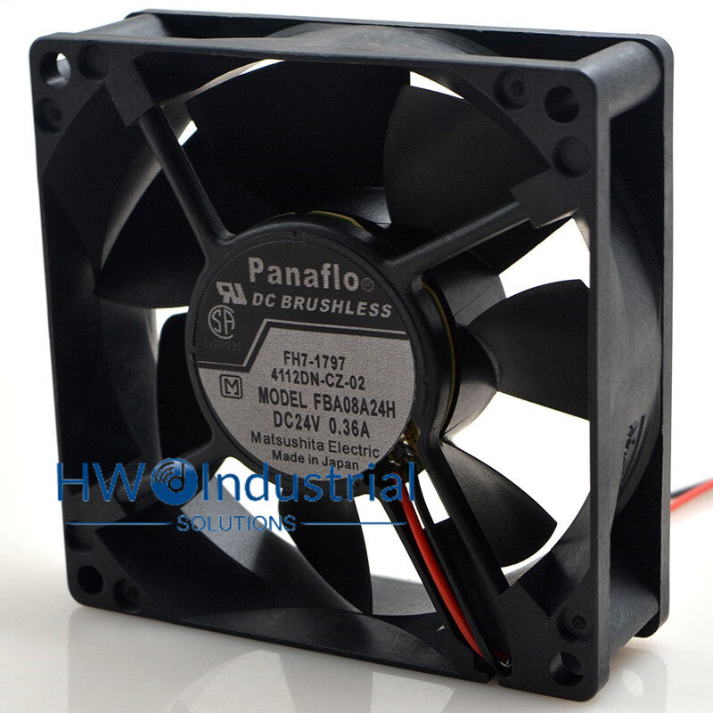 1PC Panaflo 8CM FBA08A24H 24V 0.36A Chassis Large Air Cooling Fan