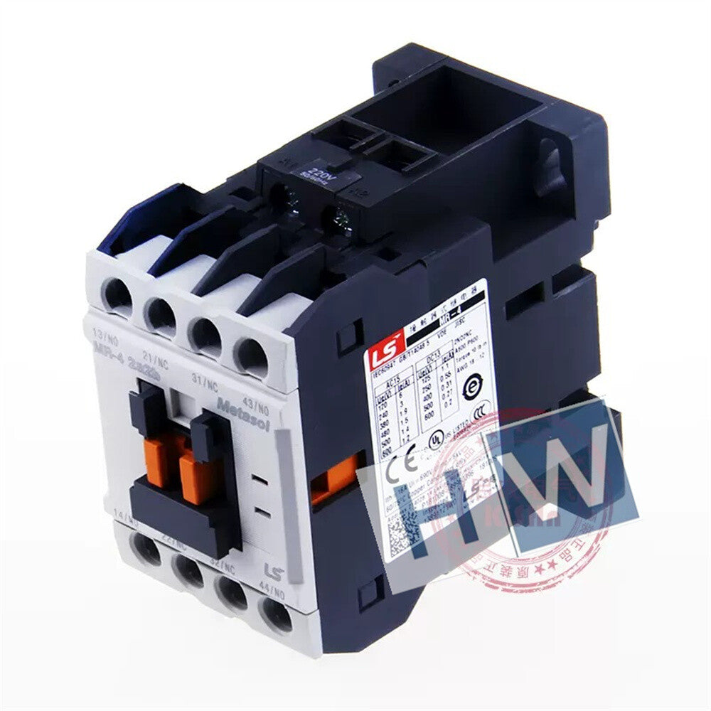 1/Piece MR-4 2a2b Coil Voltage AC 220V  LS Contactor Relay