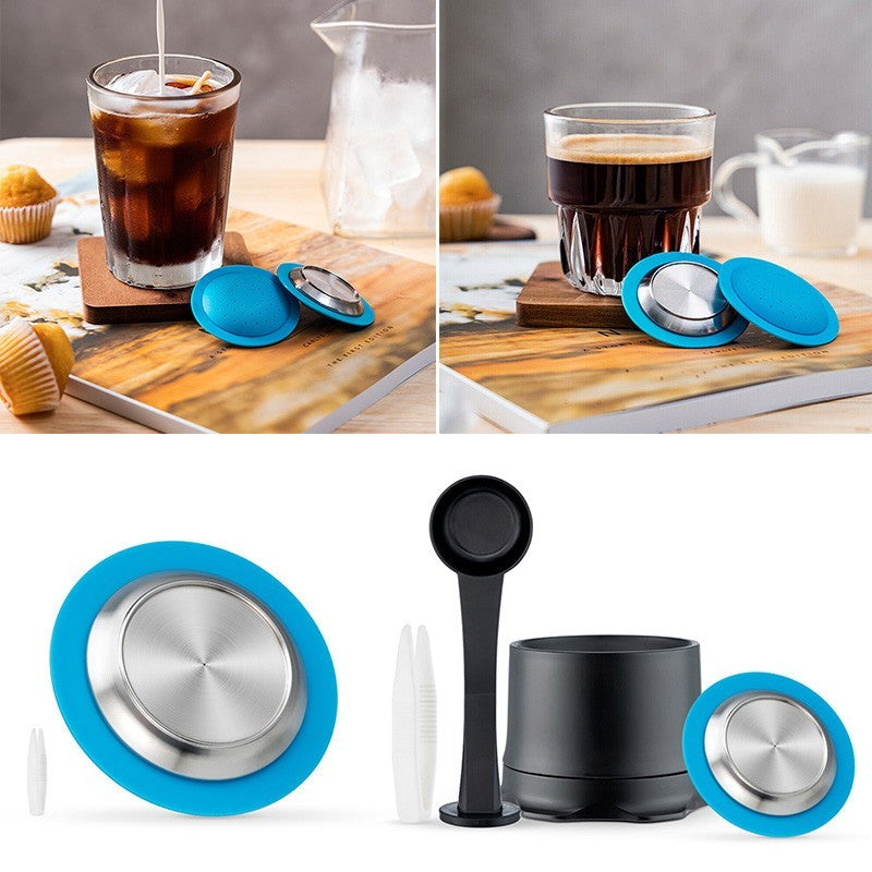 Refillable Coffee Capsule Pod Stainless Steel Filters High Quality Parts
