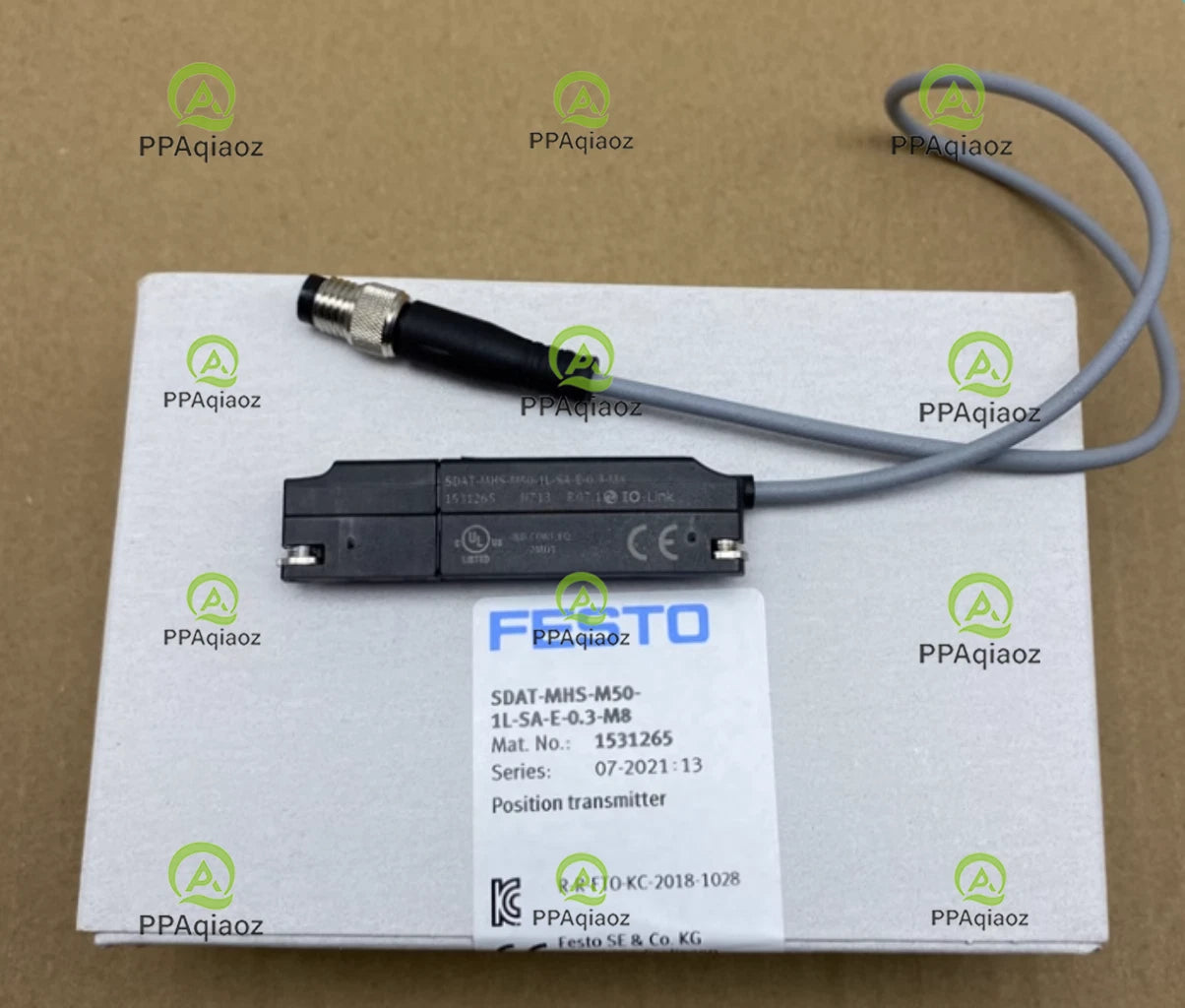 1PC Festo SDAT-MHS-M50-1L-SA-E-0.3-M8 1531265 Position Transmitter