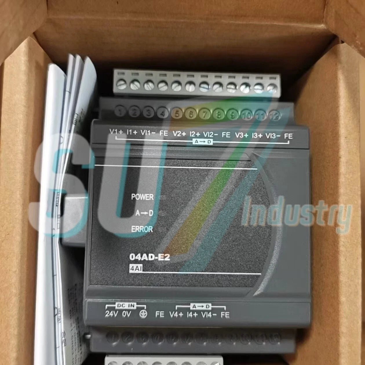 DELTA DVP04AD-E2 PLC Module# 1pcs    In Box