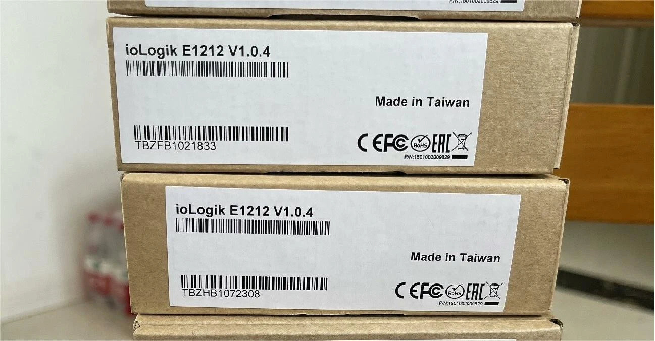 1PCS    ioLogik E1212 V1.0.4 ETHERNET REMOTE IO MOD  .SHIP BY //UPS