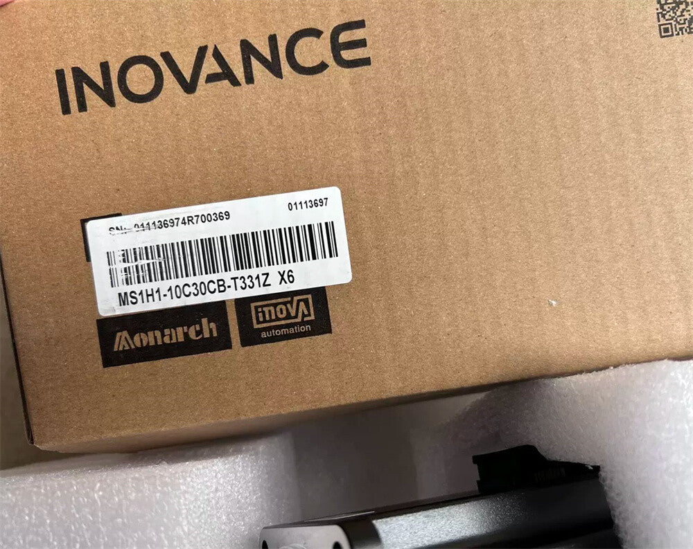 1/Piece   MS1H1-10C30CB-T331Z X6 Inovance Servo Motor MS1H1-10C30CB T331Z