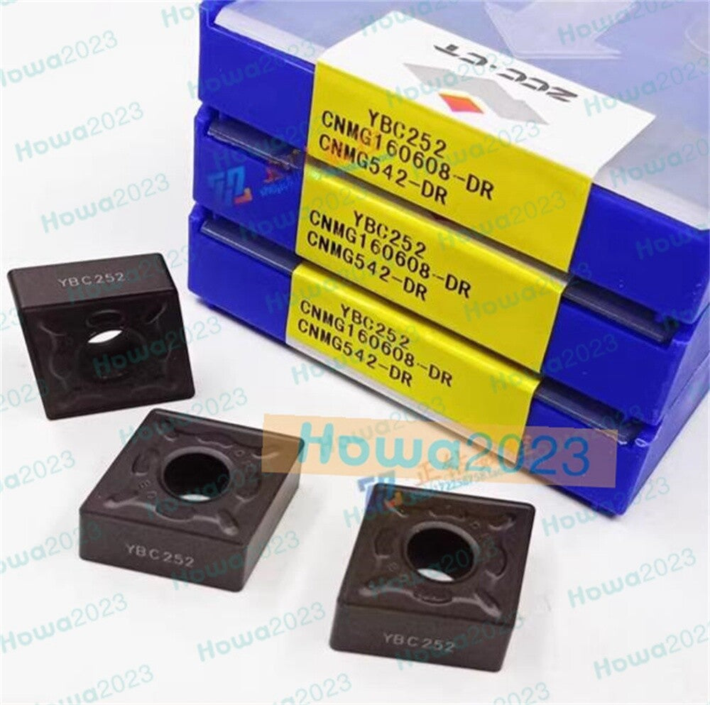 10Pcs/BOX CNMG160608-DR YBC252 CNMG542-DR Carbide Inserts Turning CNC Blade