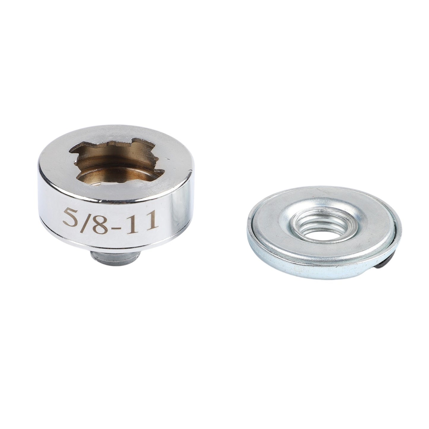 2 Piece 5 8 11 Thread Angle Grinder Adapter Set for XLOCK Tools Stainless