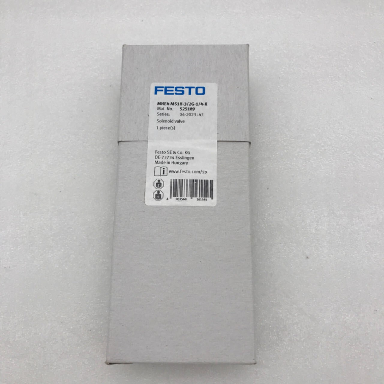 1PCS For FESTO MHE4-MS1H-3/2G-1/4-K 525189 solenoid valve