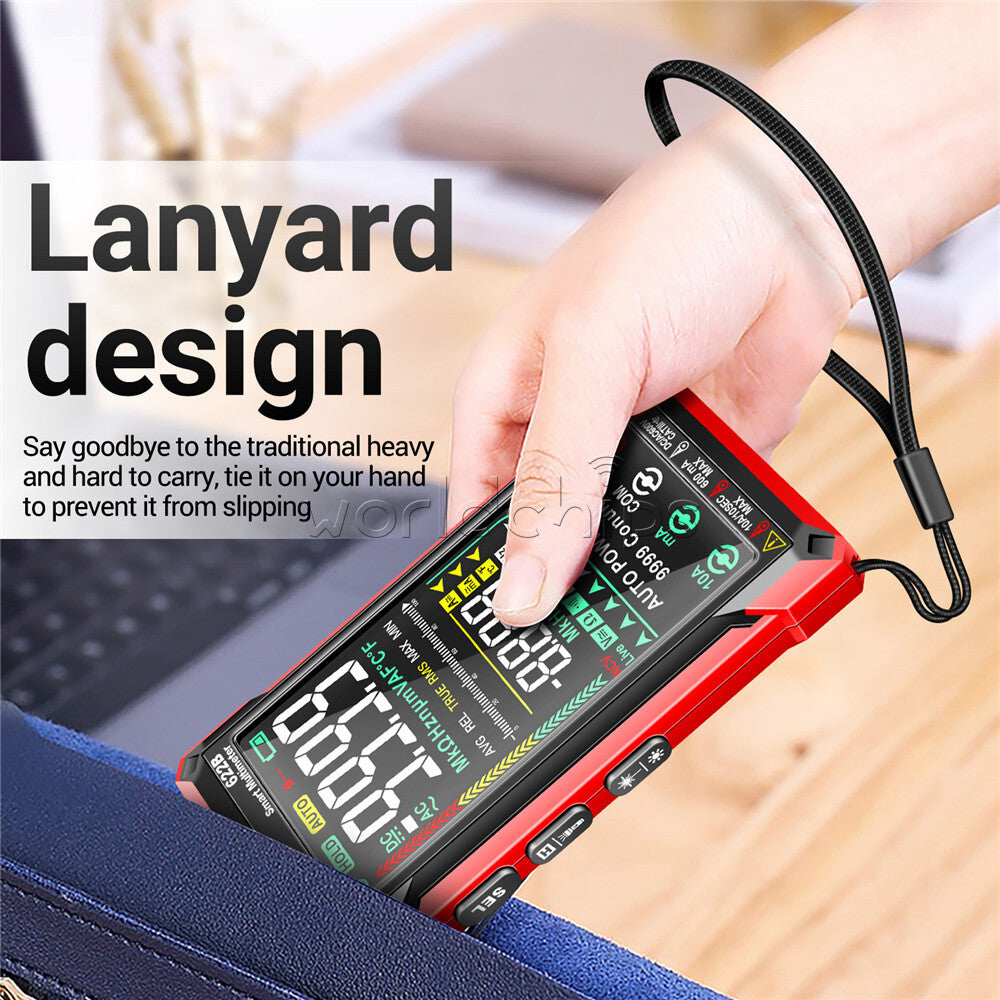 ANENG 622B Digital Smart Multimeter Auto Range DC/AC Meter Infrared Laser  Lamps