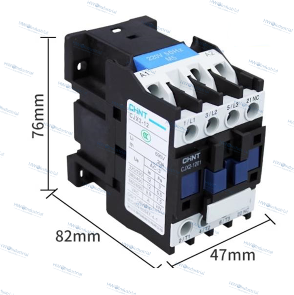 1/Piece CJX2-1201 CJX21201 AC110V AC220V AC380V  CHNT AC Contactor