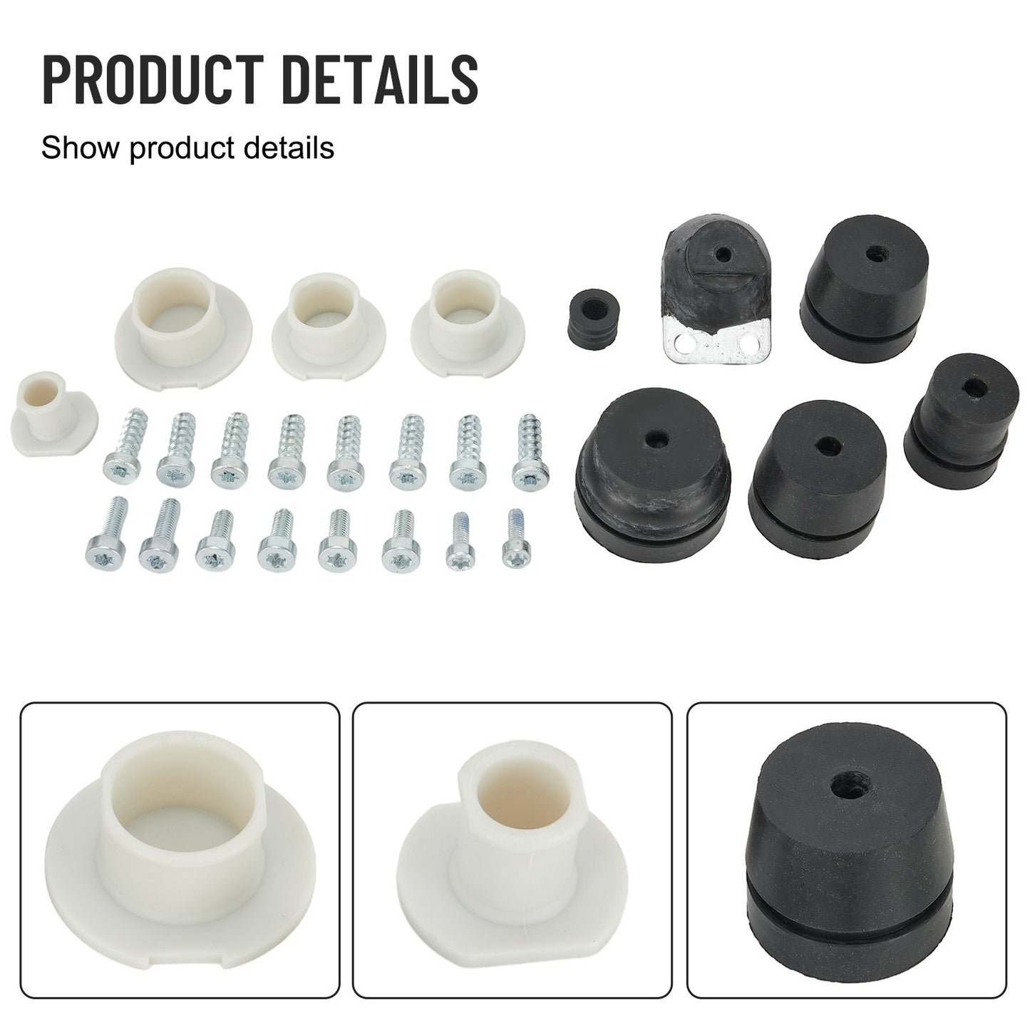 1122 790 9902 Annular Buffer Set Outdoor Chainsaw Parts Accs Practical