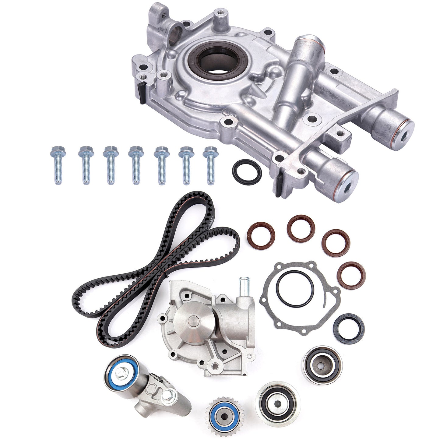 Timing Belt Kit Water Oil Pump For 00-05 Subaru Legacy Outback SOHC 2.5L EJ25