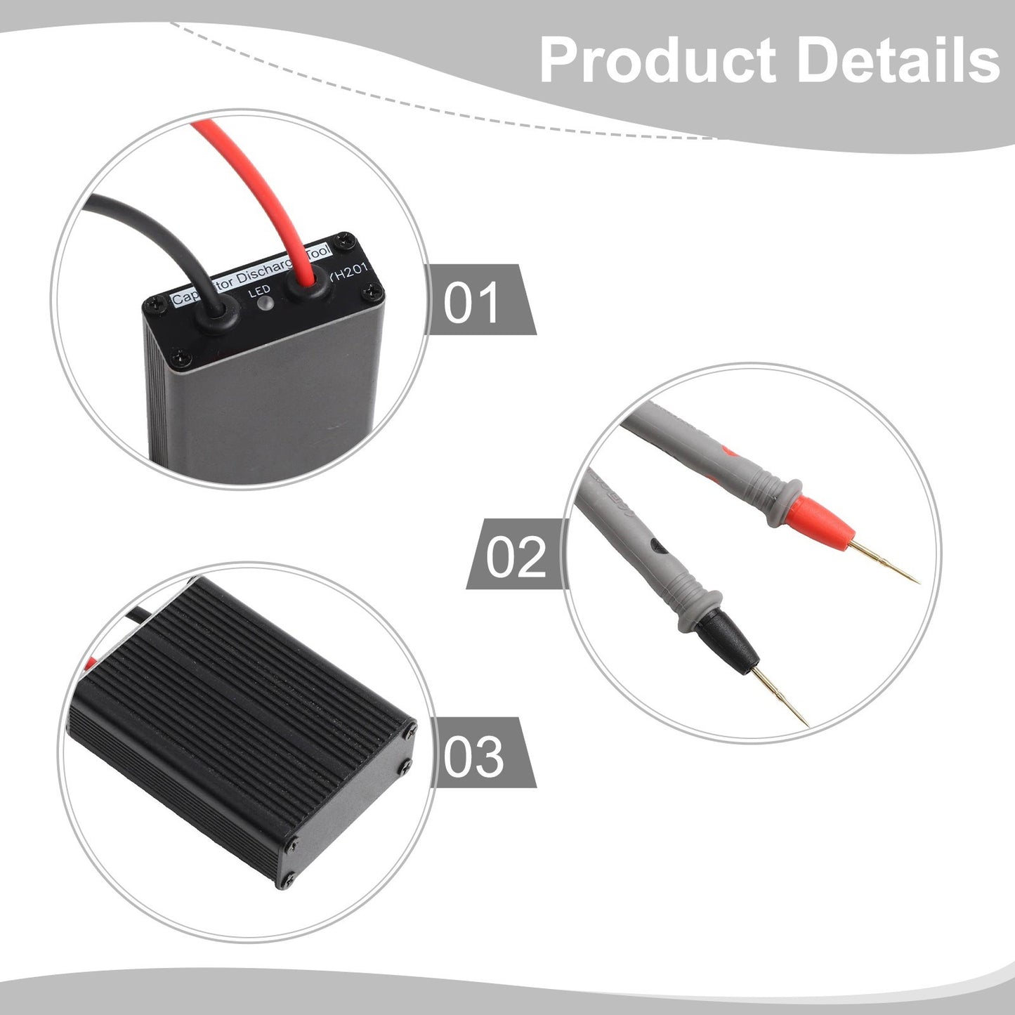 User Friendly High Voltage Capacitor Discharger with LED and Buzzer Features