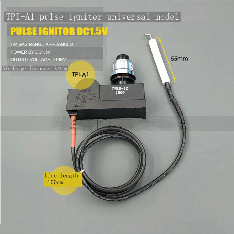 For single-head pulse igniter battery firing double-headed firearm G12