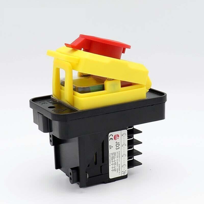 JD3 KJD11 For KEDU 10 Pins 16/12A 400V Electromagnetic On Off Push Button