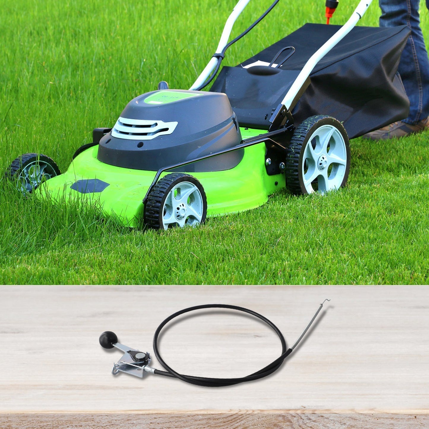 Easy Install Throttle Cable for Craftsman Mowers Compatible with 94604829B