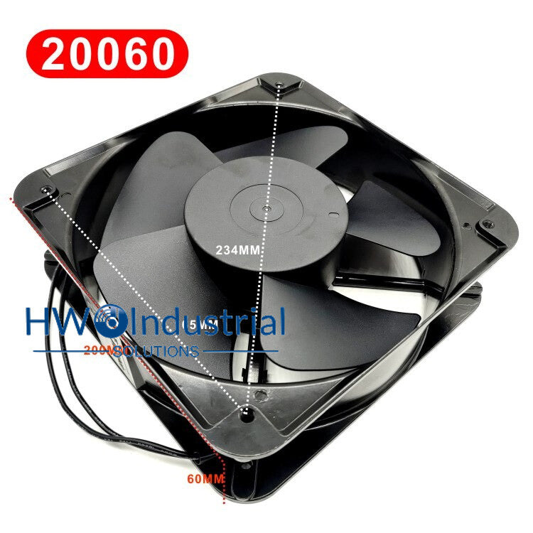 1PC FP-20060EX S1-B AC220-240V 0.43A 65W Axial Flow Cooling Fan 20060