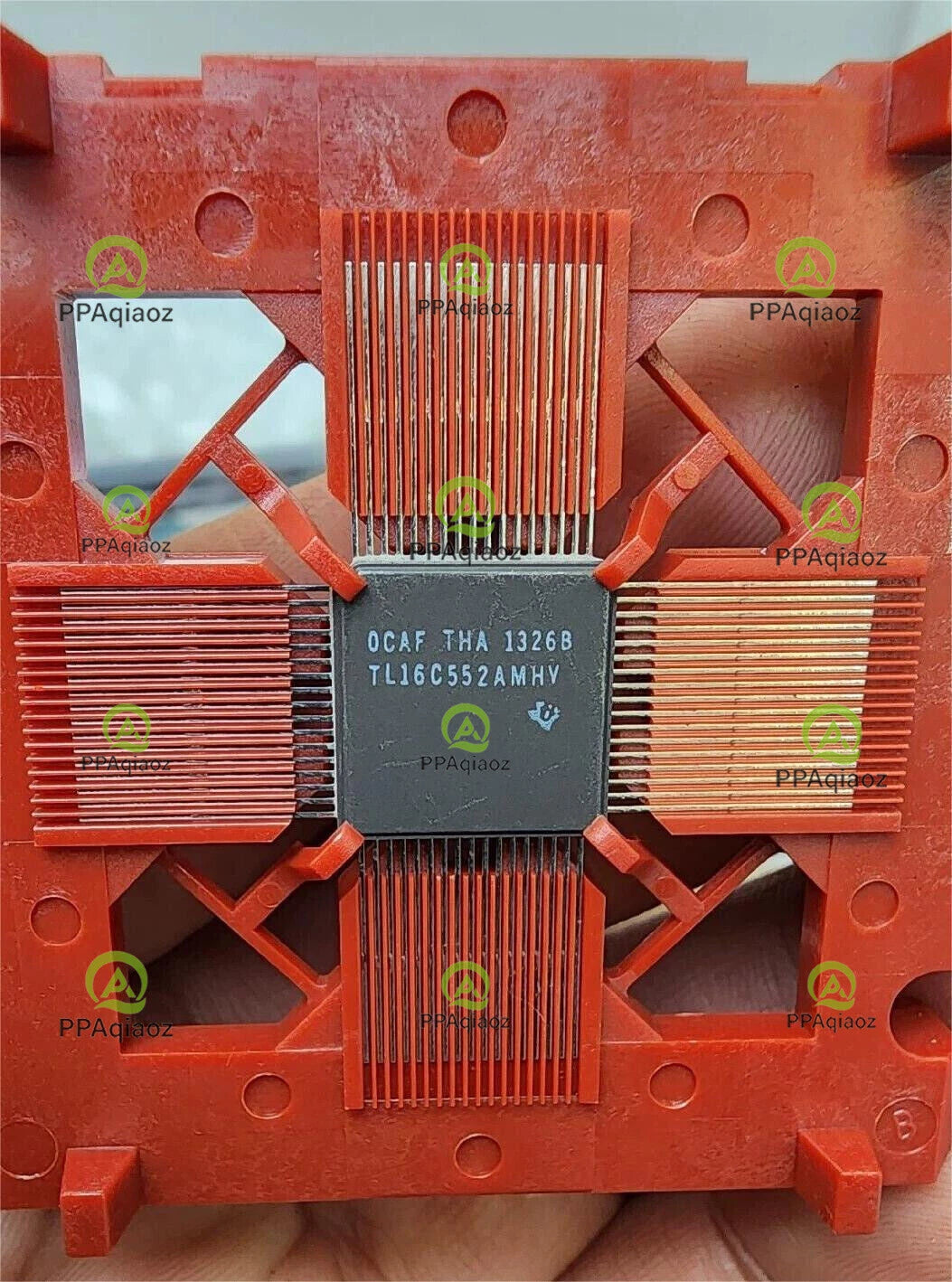 TI  TL16C552AMHV  UART 2-CH 16byte FIFO 5V 68-Pin    .