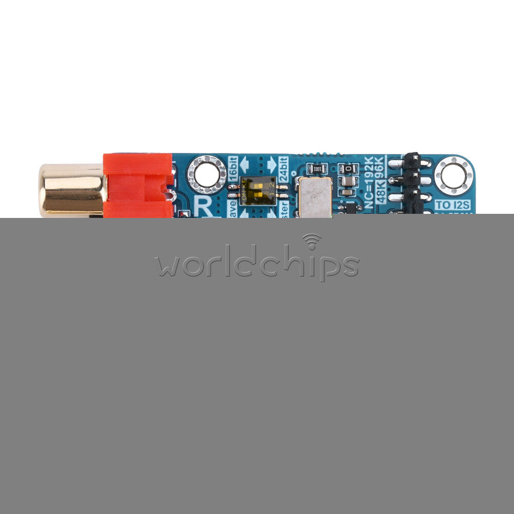 I2S ADC Audio I2S Capture Card Module Master Slave Mode Development Board DIY