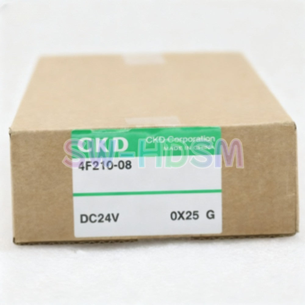 1PCS  for CKD 4F210-08 Solenoid Valve DC24V Freight Free